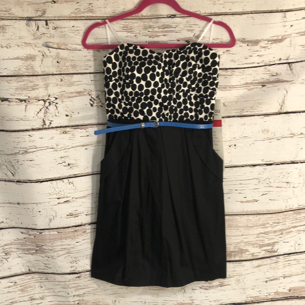 Amy Byer strapless dress